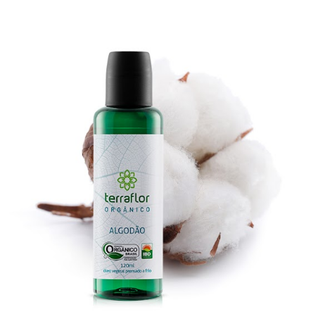 Óleo Carreador de Algodão Orgânico 120ml - Terra Flor