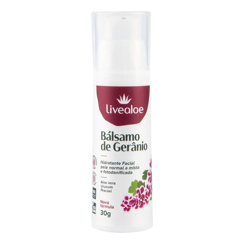 Bálsamo de Gerânio 30ml - Livealoe