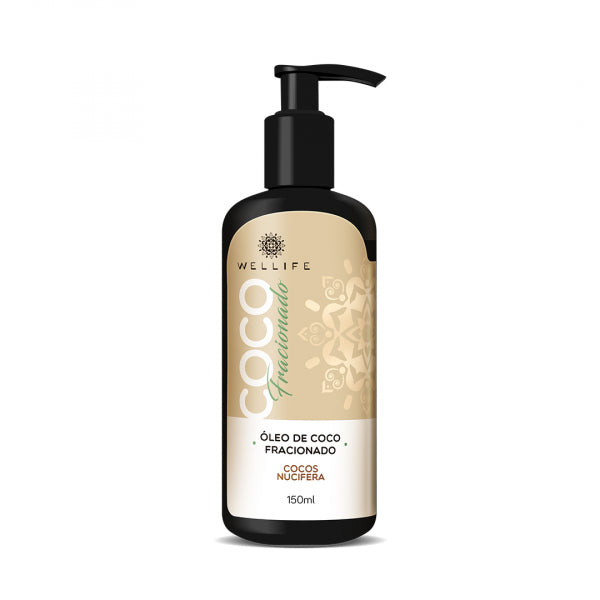 Óleo Carreador de Coco Fracionado 150ml - Wellife