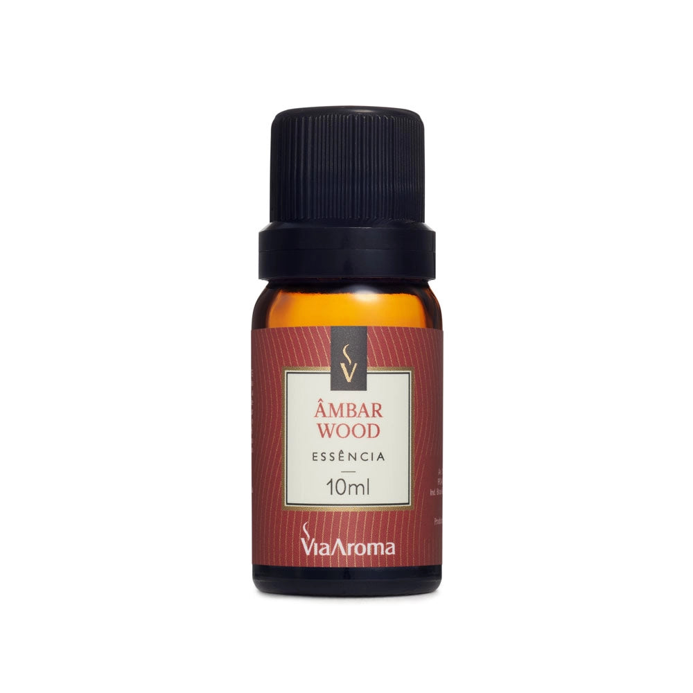Essência Sintética Âmbar Wood 10ml - Via Aroma