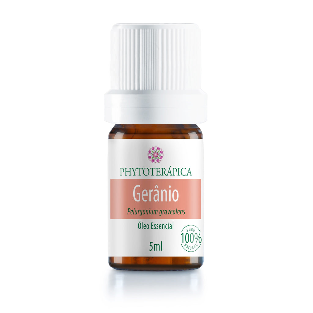 Óleo Essencial de Gerânio 5ml – Empresa Phytoterápica