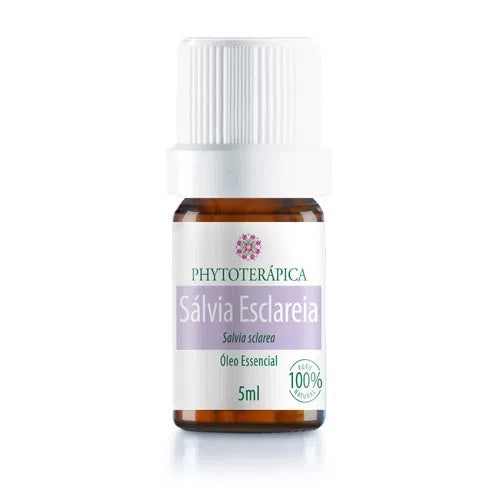 Óleo Essencial de Sálvia Esclareia 5ml – Empresa Phytoterápica