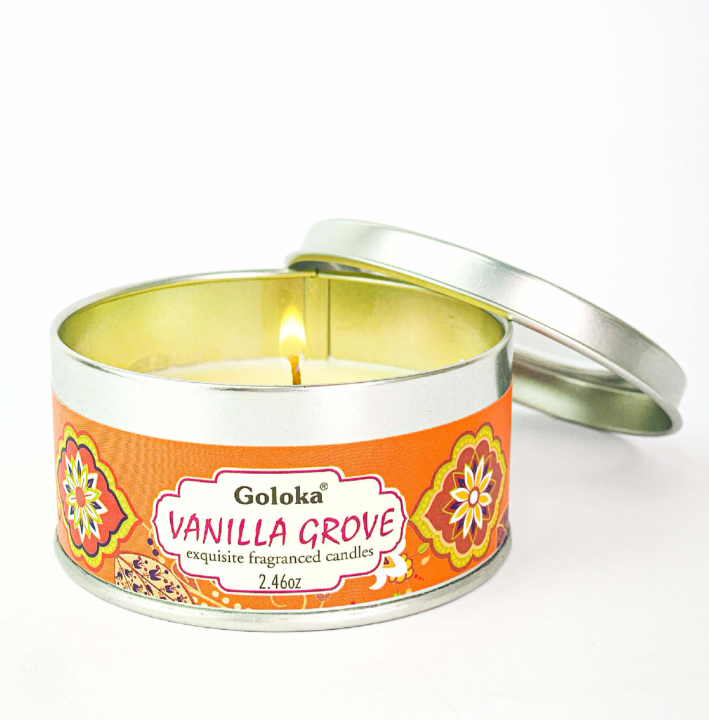 Vela Aromática Yoga Relaxante - Goloka