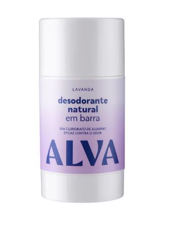 Desodorante em Barra Sem Perfume Vegano 55g Alva