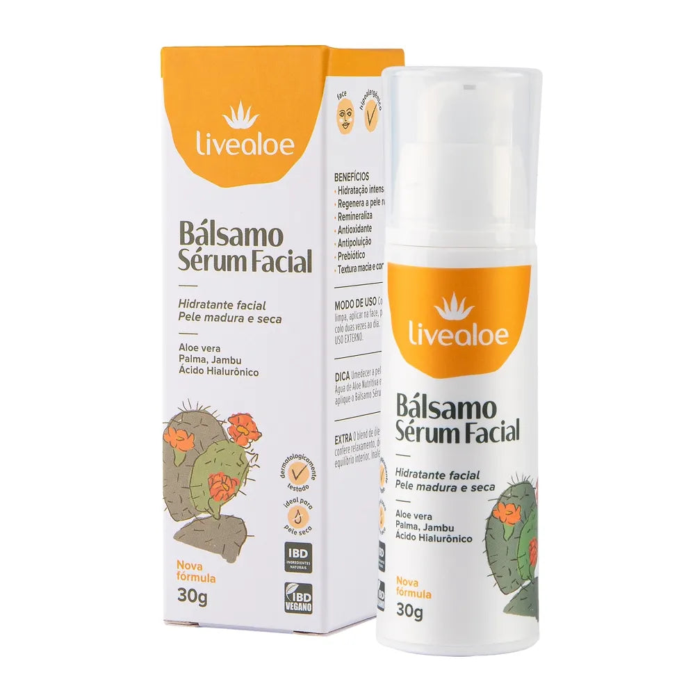 Bálsamo Sérum Facial 30ml - Livealoe