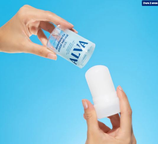 Desodorante Cristal Stick Vegano Alva120g