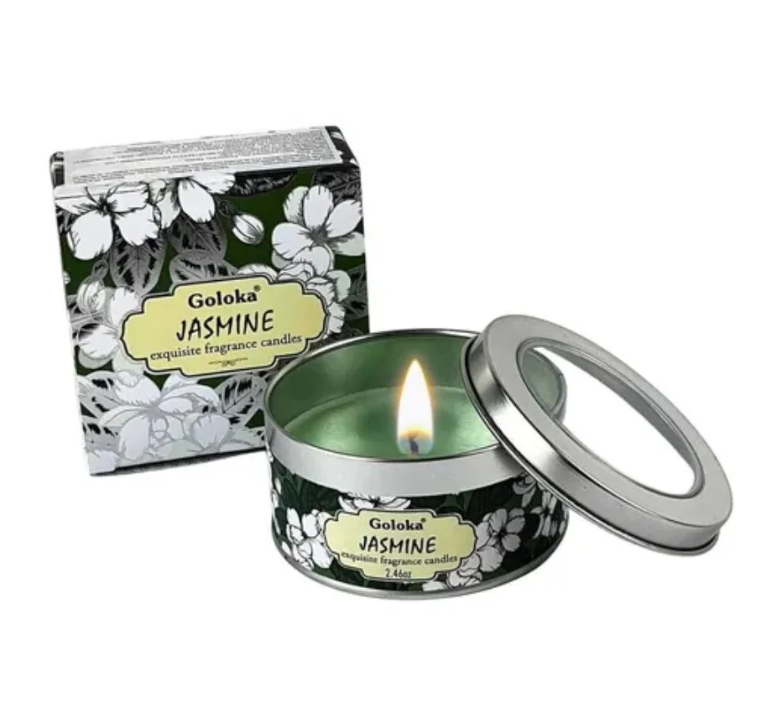 Vela Aromática Jasmine - Goloka