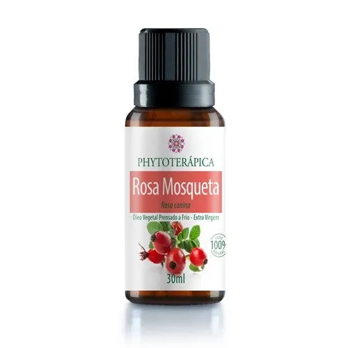 Óleo Carreador de Rosa Mosqueta Extravirgem 30ml - Phytoterápica