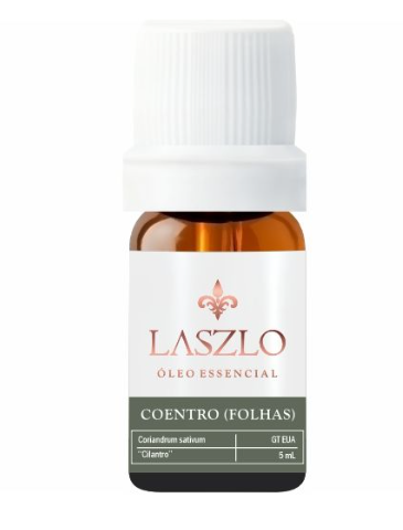 Óleo Essencial de Coentro Folhas 5ml – Empresa Laszlo