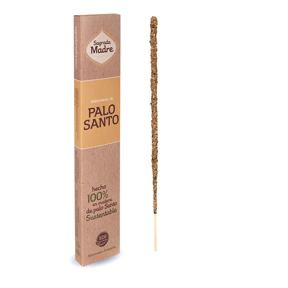 Incenso Natural Palo Santo Puro - Sagrada Madre