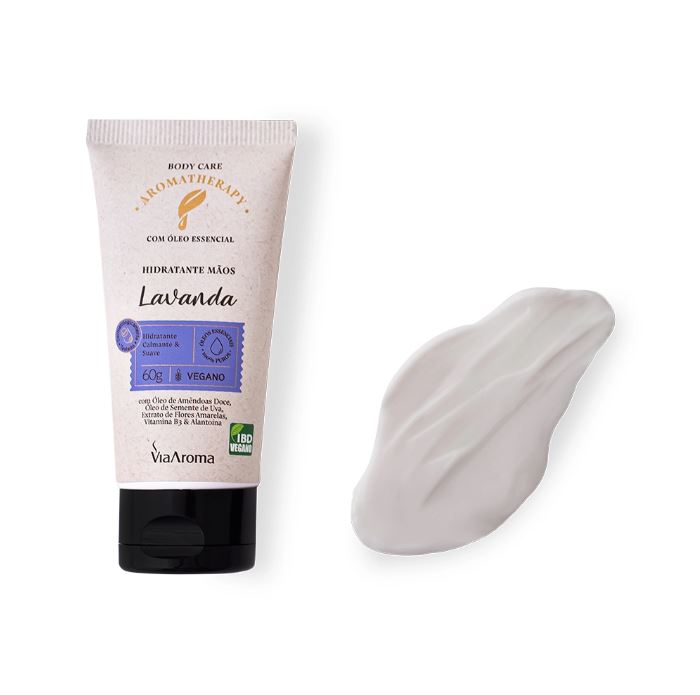 Creme para Mãos Alecrim 60g - Via Aroma