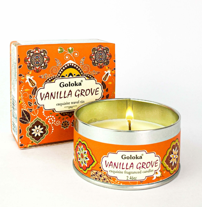 Vela Aromática Yoga Relaxante - Goloka