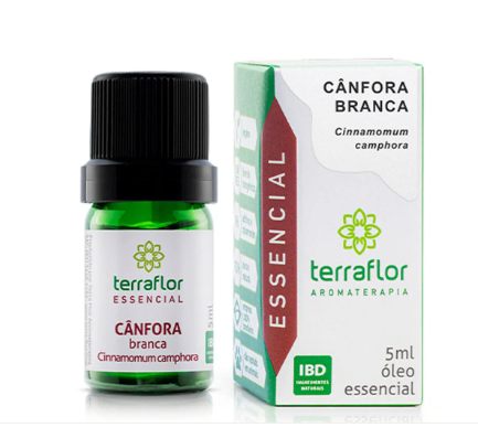 Óleo Essencial de Cânfora 5ml – Empresa Terra Flor