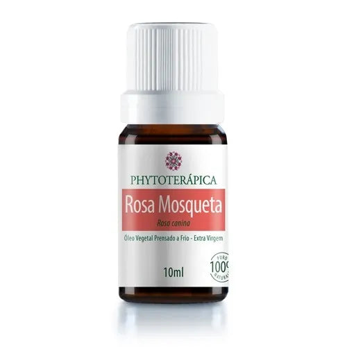Óleo Carreador de Rosa Mosqueta Extravirgem 10ml - Phytoterápica