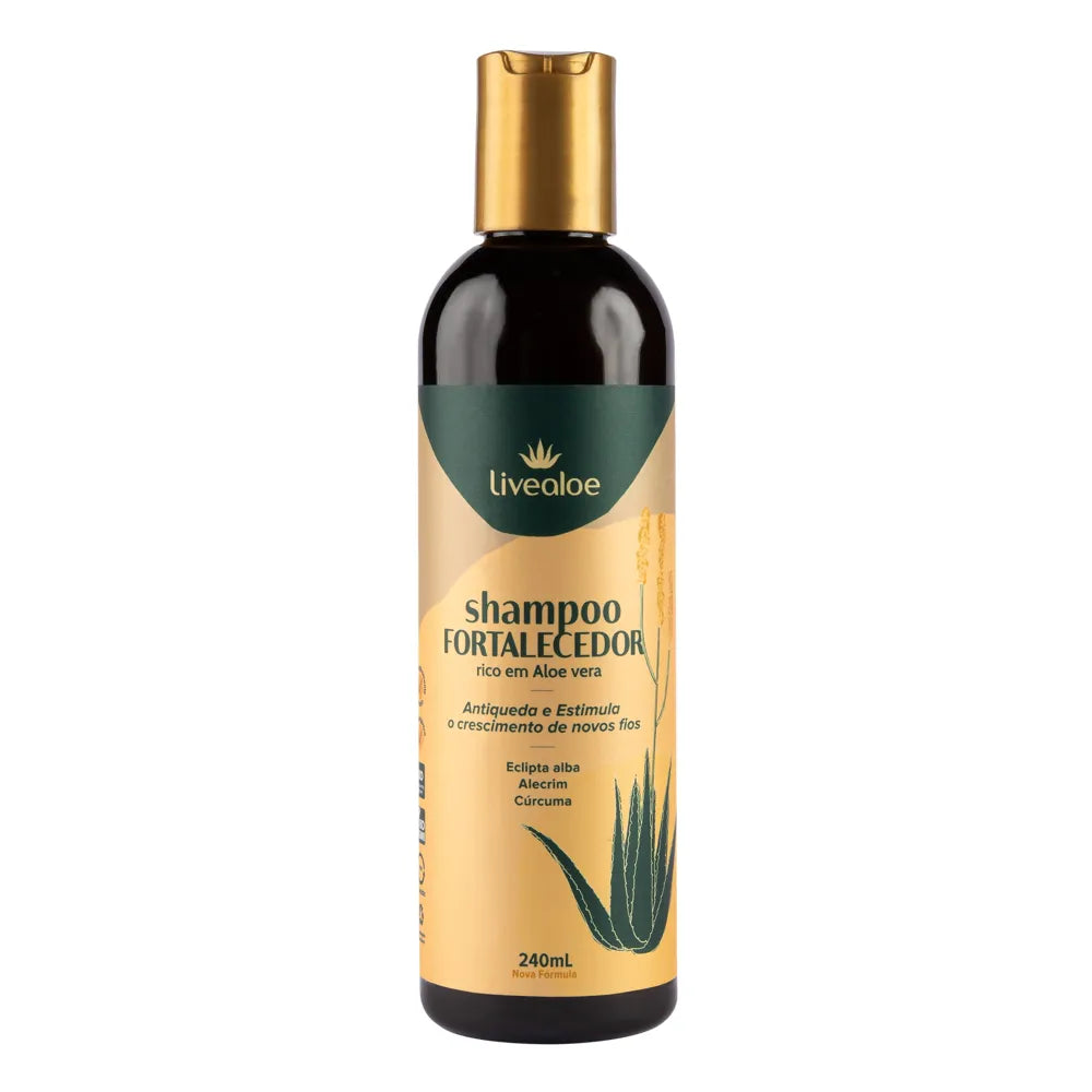 Shampoo Fortalecedor 240ml - Livealoe