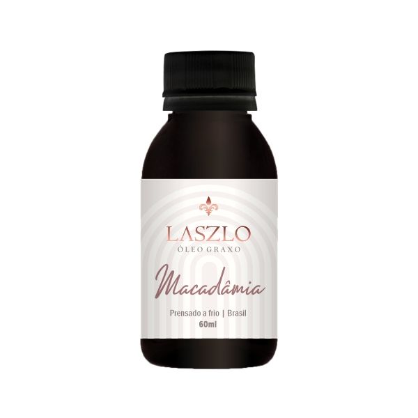 Óleo Carreador de Macadâmia Extravirgem 60ml – Empresa Laszlo